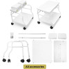 Beauty Salon Nail Center Foot Bath Spa Portable Trolley Cart For Feet Rest Or Pedicure Elitzia ETST24