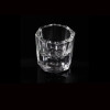 Glass Dish Nail Art Acrylic Liquid Holder Container Crystal Cup Tint Bowl Nail Art Equipment F1141