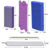 600 Sets/Carton Disposable 5Pcs Pedicure Sets Nail Art Sanding Sandpaper Wooden Nail File Kits Tools Set 600 Sets/Carton Disposable 5Pcs Pedicure Sets Nail Art Sanding Sandpaper Wooden Nail File Kits Tools Set