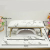 Top Quaility Marble PU Leather Nail Hand Rest Pillow Hand Cushion Pillow Holder Nail Art Stand For Manicure Table For Nail Salon