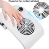 3 in 1 Nail Dust Collector Nail Fan Art Salon Equipment Suction Dust Collector Machine Vacuum Cleaner Fan In Ru Stock