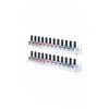 2/4/6Layer Nail Polish Display Rack Transparent Acrylic Storage Holder Nail Art Tools Lipstick Organizer Wall-mounted Shelf