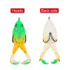 Double Propeller Frog Soft Baits Shad Soft Lure Jigging Fishing Lure Bait Prop Topwater Catfish Silicone Artificial Wobblers