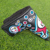 PU Golf Putter Headcover Sticker Buckle Golf Club Protective Cover