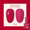Gel Nail Polish Semi-Permanent Varnish Hybrid Nail Art Salon 80 Colors Glitter 7.5ml Soak Off UV LED Nail Polish Free Shipping