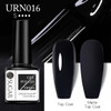 UR SUGAR 7.5ML Glitter Black Red Gel Nail Polish Semi Permanent Soak Off UV LED Gel Varnish Nail Art Manicure Base Gel Top Coat