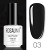 ROSALIND Nail Gel Polish Neon Hybrid Varnish Semi Permanent Nail Art Design Soak Off Top Base Coat Esmalte UV Gel Nail Polish