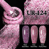 UR SUGAR 7.5ml Reflective Glitter Gel Nail Polish Winter Color Sparkling Sequins Soak Off UV LED Varnish Nail Art Decoration