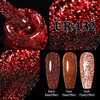 UR SUGAR 7.5ml Reflective Glitter Gel Nail Polish Winter Color Sparkling Sequins Soak Off UV LED Varnish Nail Art Decoration