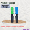 Fiber Optic Fast Connector SC-APC Single Mode Fiber Optic Adapter SC/UPC FTTH SC Field Assembly Fiber Connector SM