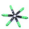 50pcs SC/APC SC/UPC Single-Mode Optical SC APC/UPC Quick Connector FTTH Fiber Optic Fast Connector SM Field Assembly