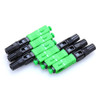 50pcs SC/APC SC/UPC Single-Mode Optical SC APC/UPC Quick Connector FTTH Fiber Optic Fast Connector SM Field Assembly