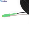 Outdoor 3 Steel Wire Simplex FTTH Drop Patch Cable SC APC Singlemode Fiber optic patch cord FTTH fiber optic jumper Cable