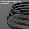 SC UPC to SC UPC Fiber Optic Drop Cable Single Mode Simplex 2.0mm Outdoor Fiber Optic Patch Cord Optical Patch Cable
