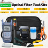 Hot Fiber Optic FTTH Tool Kit with SKL-6C Fiber Cleaver Optical Power Meter 10MW Visual Fault Locator Wire stripper suit sale