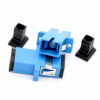 300pcs New Optical Fiber Adapter Connector SC/UPC Coupler Optical Equipment Simplex SC-SC Flange Free Shipping To Brazi
