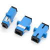 300pcs New Optical Fiber Adapter Connector SC/UPC Coupler Optical Equipment Simplex SC-SC Flange Free Shipping To Brazi