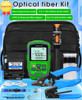 FTTH Fiber Optic Tool Kit with -70~+10dBm Optical Power Meter 10MW Visual Fault Locator Equipment VFL OPM