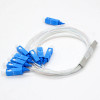 10pcs Spliter 1x8 Optical Equipment 0.9mm 1310/1550nm SM SC/UPC Differential PLC Micro Optical Fiber Connector Wholesale