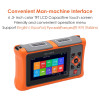 2023 NEW OTDR 26/24dB Active Live Fiber Optic Reflectometer Touch Screen VFL OLS OPM Event Map Ethernet Cable Tester Equipment