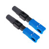 50PCS FTTH SC APC SC UPC Optical Fiber Quick connector SC FTTH Fiber Optic Fast Connector Fiber Connectors