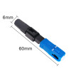 50PCS FTTH SC APC SC UPC Optical Fiber Quick connector SC FTTH Fiber Optic Fast Connector Fiber Connectors