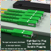 Free Shipping SC APC 1X4 1x8 1X16 ABS PLC Fiber Optic Splice Box Fiber Optical Splitter Fiber Optic Equipment Fiber Optic Cable