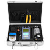 KELUSHI 23 IN 1 Fiber Optic FTTH Tool Kit Ceramic Core 10mW/ Visual Fault Locator and Fiber Cleaver HS-30 Optical Power Meter