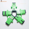 SC APC Adapter Connector Simplex SM Single Mode Plastic Fiber Optic Adapter Free Shipping Adapter Fibra Optical FTTH
