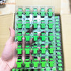 SC APC Adapter Connector Simplex SM Single Mode Plastic Fiber Optic Adapter Free Shipping Adapter Fibra Optical FTTH