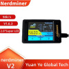 offical Nerdminer V2 pro Bitcoin 2.8inch super LCD Nerd Miner btc lottery miner 56KH/s V1.6.3 78k *2 btc lottery miner