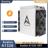 2024 New Avalon Miner A1326 Canaan 1326 100T Hashrate 3300W BTC Asic 100Th Crypto Machine