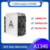 Bitcoin Avalon 1346 Miner New 110T Canaan Avalon BTC Miner SHA-256 Algorithm Asic Mining Bitcoin Miner