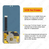 AMOLED LCD Touch Screen Digitizer Full Assembly with Frame for Vivo S7 V2020A Mobile Phone LCD Display Replacement Parts