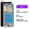 New G991 for s21 display with frame Mobile Phone Lcds for samsung galaxy s21 5g screen replacement pantalla Samsung s21 lcd