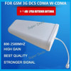 ZQTMAX 9dbi Log-periodic Outdoor Antenna 806-2700MHz for GSM DCS Signal Amplifier UMTS 2G 3G 4G mobile cell phone Signal Booster