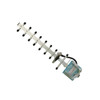 ZQTMAX yagi antenna for cell phone Amplifier 3g repeater 2100 ,2g 4g mobile signal booster 1800mhz , big power 13db + 10m cable