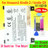 New S11S01B 1530mAh Battery For Amazon1 Kindle 2 / Kindle DX DXG S11S01A Replacement High Quality In Stock With Tracking Number