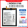 Original Replacement Battery For NOKIA 2 3 4 5 6 7 8 9 G10 G20 Plus Dual Rechargeable Mobile phone Batteria+Free Gift+Track Code