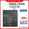 Original Replacement Battery For NOKIA 2 3 4 5 6 7 8 9 G10 G20 Plus Dual Rechargeable Mobile phone Batteria+Free Gift+Track Code