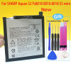New 2930mAh Battery HE332 For SHARP S2 Fs8010 AQUOS s2 Phone Replacement In Stock With Tracking Number