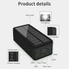 Solar Power Bank 30000mAh Solar Charging Mobile Phone Wireless Charging Large Capacity Battery External Battery Fast Charging