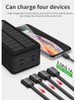 Solar Power Bank 30000mAh Solar Charging Mobile Phone Wireless Charging Large Capacity Battery External Battery Fast Charging