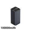 100W Super Fast Charge Outdoor Power Bank W Large Capacity 100000mAh Applicable Mobile Phone Universal for 220V