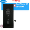 New 10pcs/Lot High Capacity Mobile Phone Battery For iPhone 5s 6 6s 7 8 Plus XR X XS MAX 11 12 Mini Pro