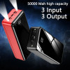 Portable Charger 50000 mAh Power Banks Mobile Phone Dual USB Quick Charge Power Bank 50000mAh with Digital Display