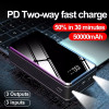 Portable Charger 50000 mAh Power Banks Mobile Phone Dual USB Quick Charge Power Bank 50000mAh with Digital Display