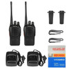 Baofeng Walkie-talkie 888S Dual Band Ham Radio Transceiver UHF 400-470 MHz for Factory Warehouse BF-888S Earphone Walkie Talkie