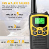 2pcs Adults Walkie Talkies for Hunting Hotel Cafe Hiking Camping Trip with LED Flashlight VOX Scan LCD Display Portable Radio