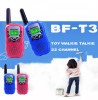 2pcs Baofeng BF-T3 Mini Walkie Talkie Amateur Radio UHF 462-467MHz 22 Channels Handheld T3 Wireless Two Way Radio For KidsToy